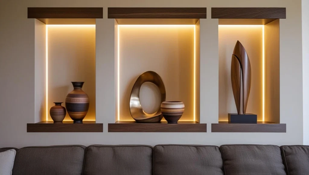 Built-In-Wall-Niche-Shelves