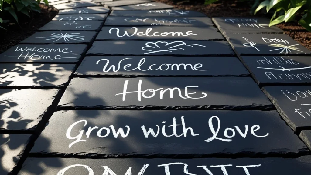 Chalkboard-Inspired-Pavers-for