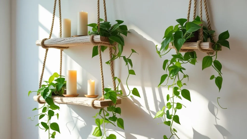 Hanging-Rope-Shelves