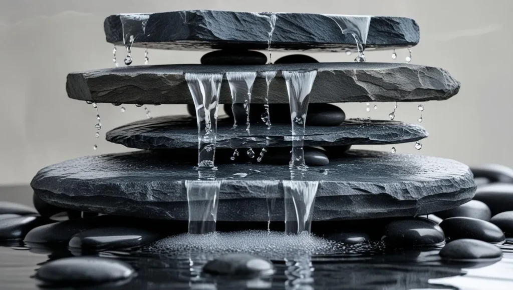 Stacked-Slate-Rock-Fountain
