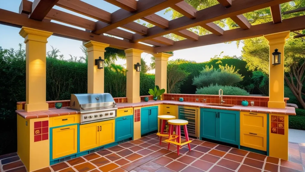 Built-In-Pizza-Oven-Setup-kitchen-design-idea