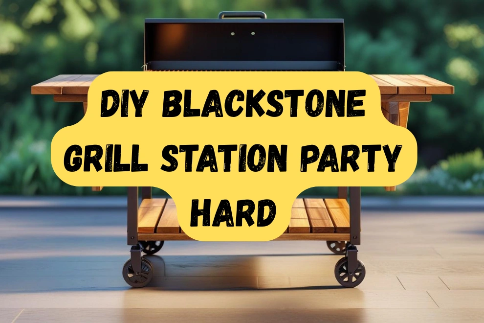 Diy Blackstone Grill Station