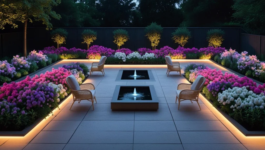backyard-with-lighting-house