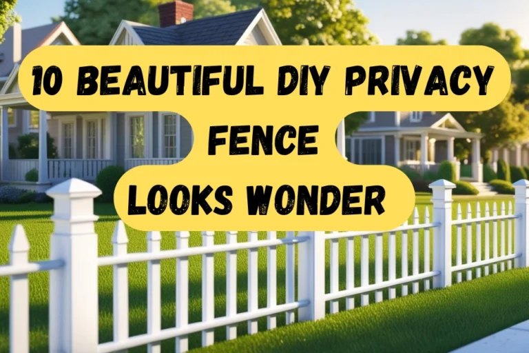 best diy privacy fence ideas