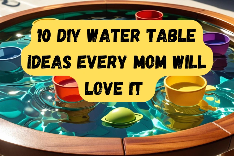 diy water table