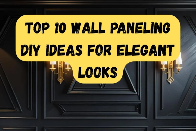 best wall paneling diy ideas
