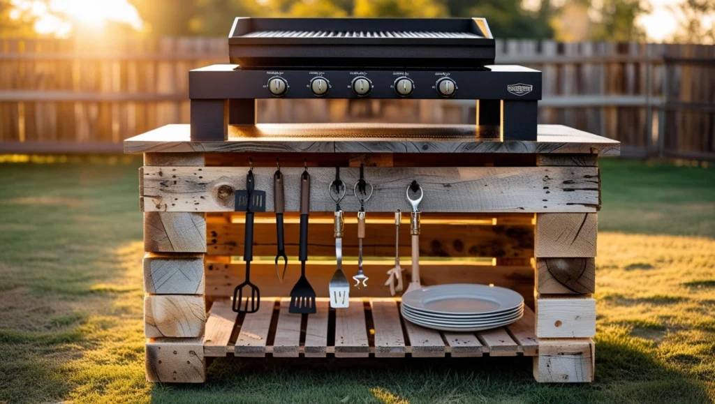 blackstone-bbq-grill-stand-ideas