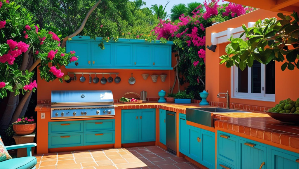 coastal kitchen design outdoor