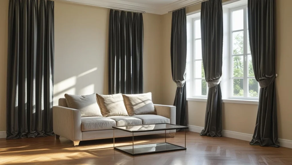 curtain-room-with-sofa