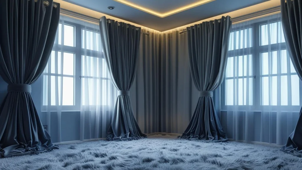 dark-gray-curtain-ideas