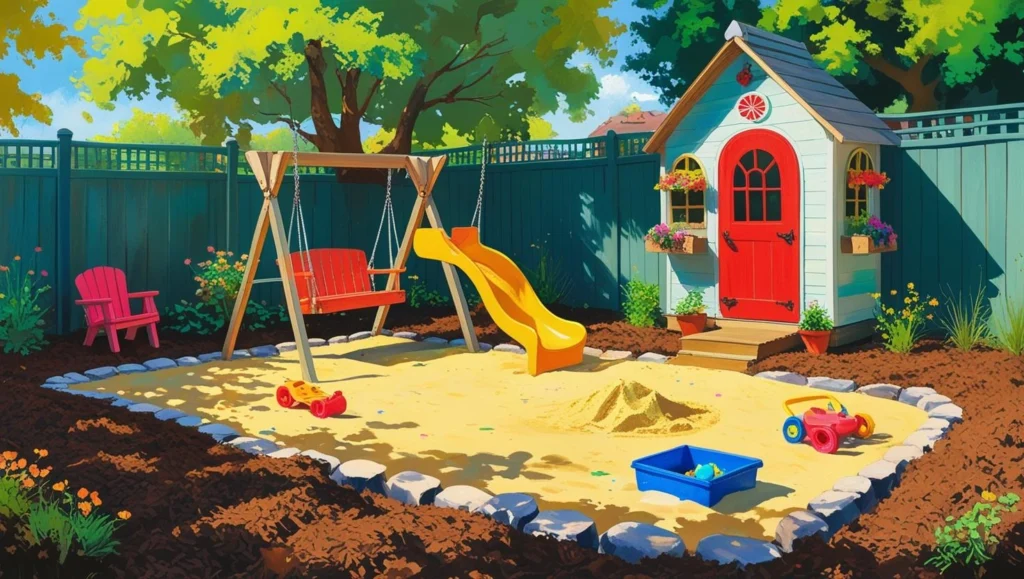 diy-background-with-wooden-swing