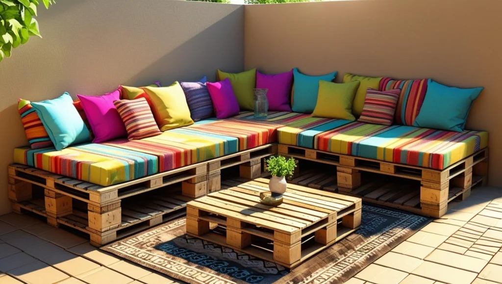 diy-colorful-shape-patio