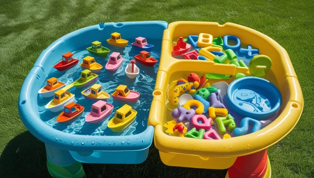double-bin-water-table-ideas
