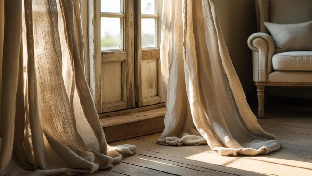 farmhouse-curtain-ideas