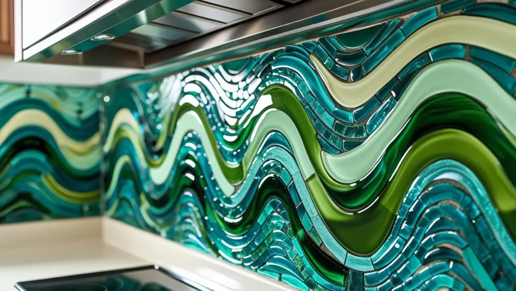 green-mosiac-kitchen-tiles-ideas