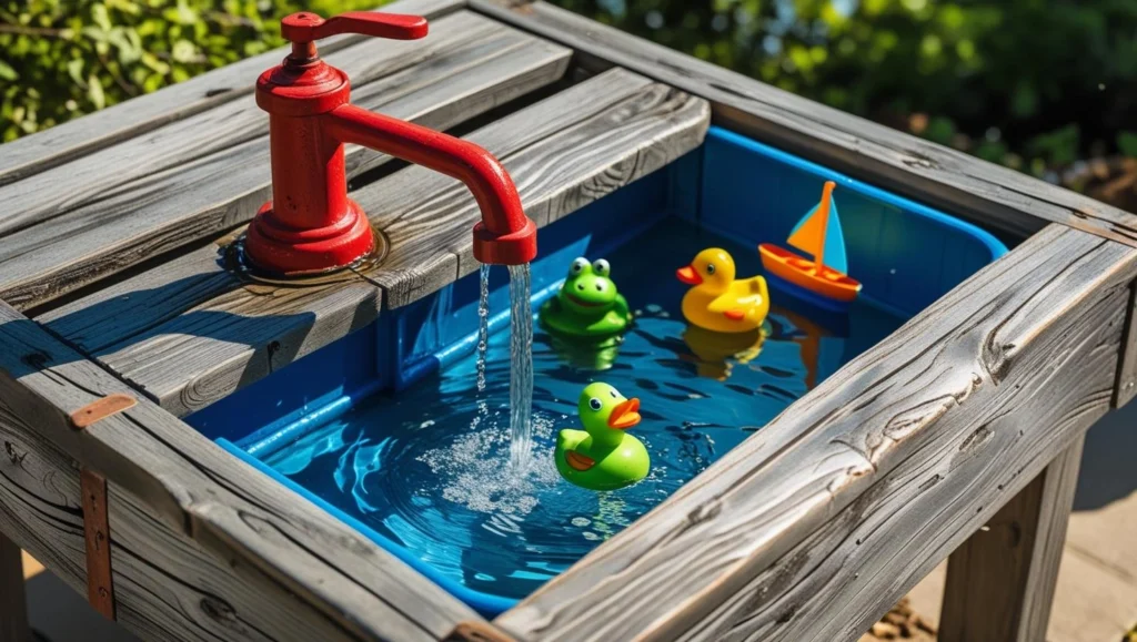 hand-pump-water-table-ideas