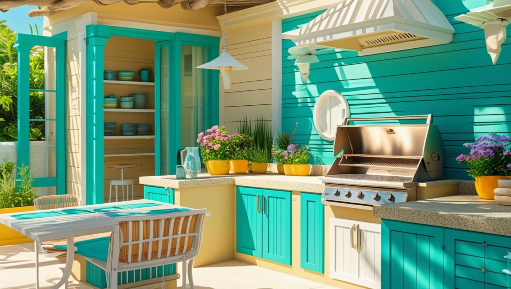 kitchen outdoor costal view
