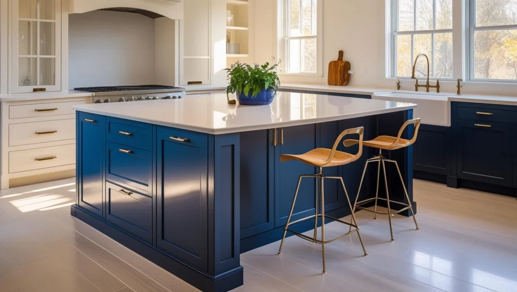 large-navy-kitchen-remodel-ideas