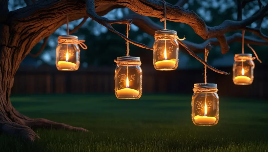 mason-jars-backyard-ideas