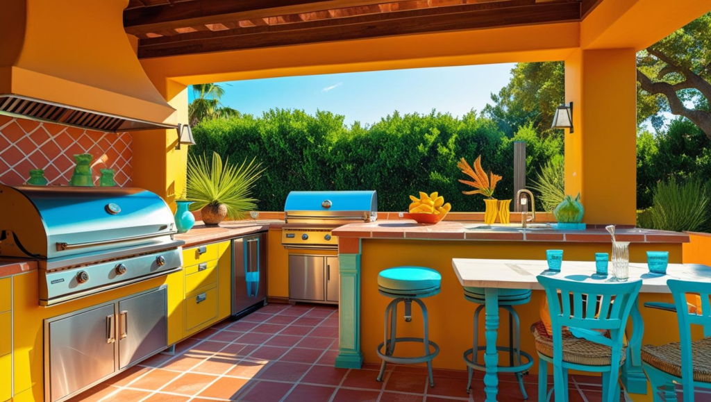 outdoor bar seating kitchen ideas