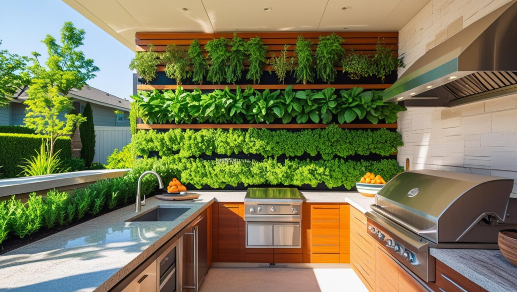 outdoor-kitchen-design-with-greenery