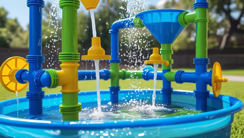 pvc-pipe-water-play-station