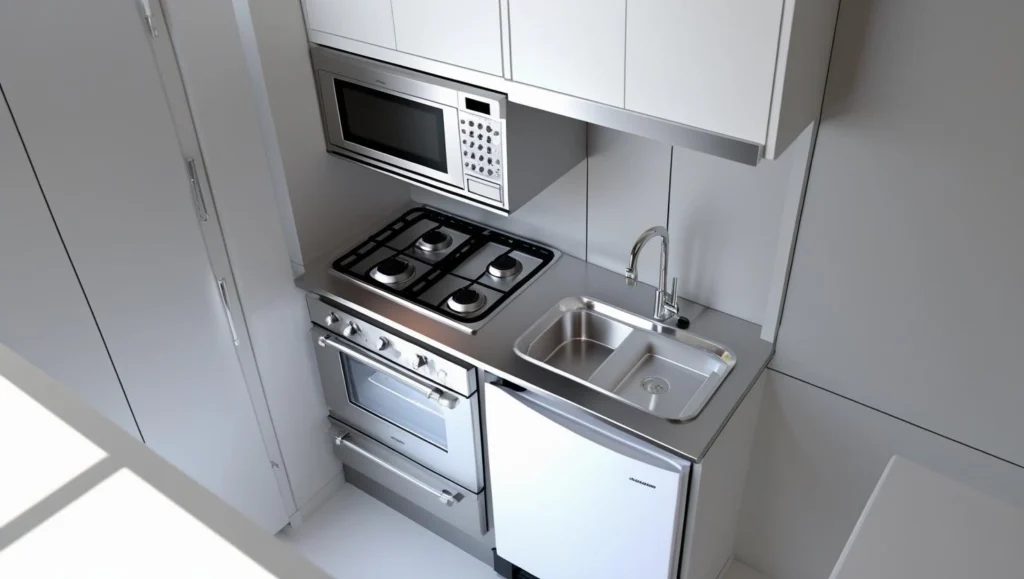 small-kitchen-setup-with-oven-stone