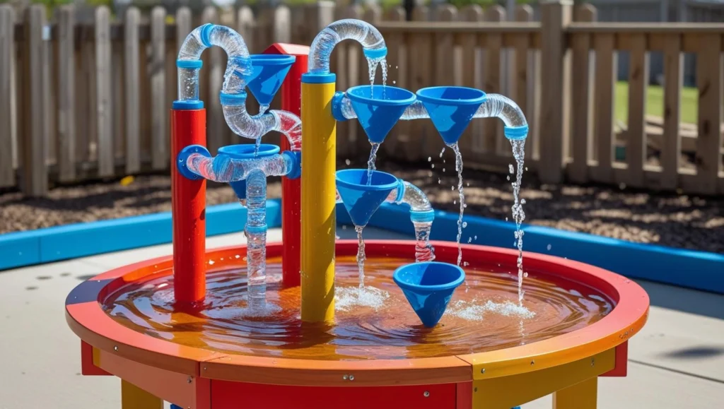 vertical-pipe-maze-table-ideas
