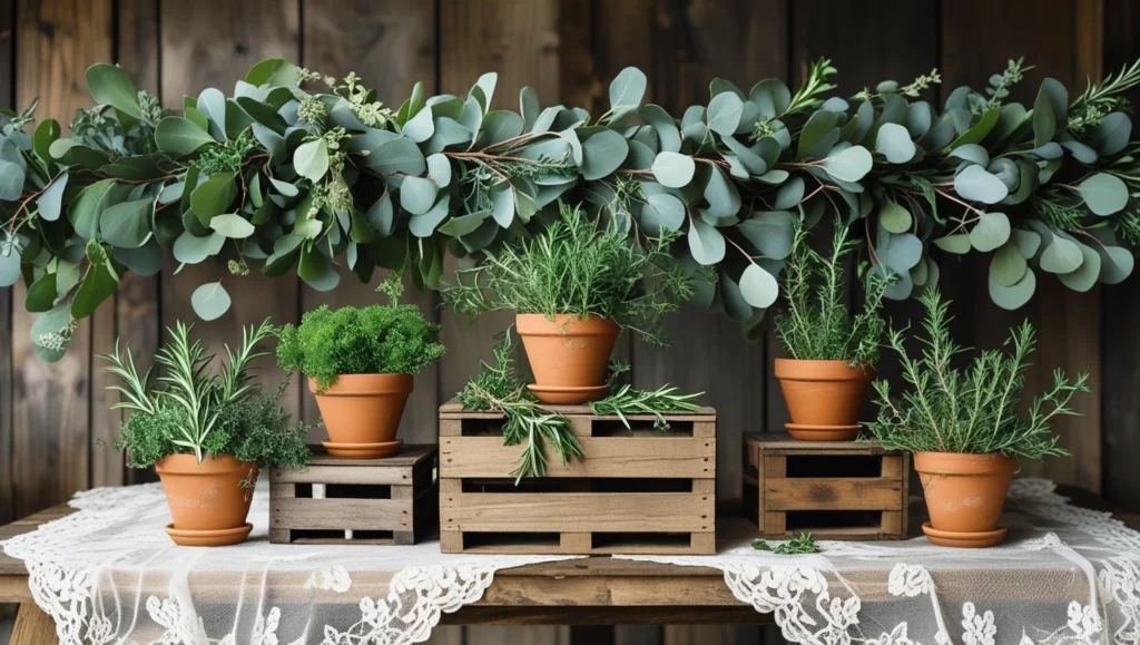 baby-shower-setup-with-garlands