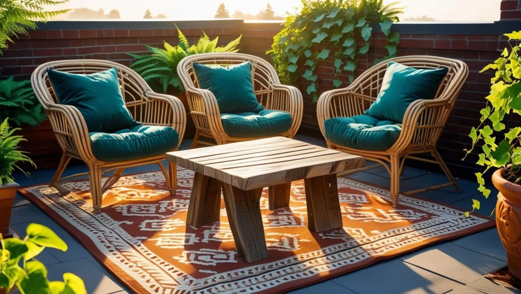rooftop-garden-with-rattan-chairs