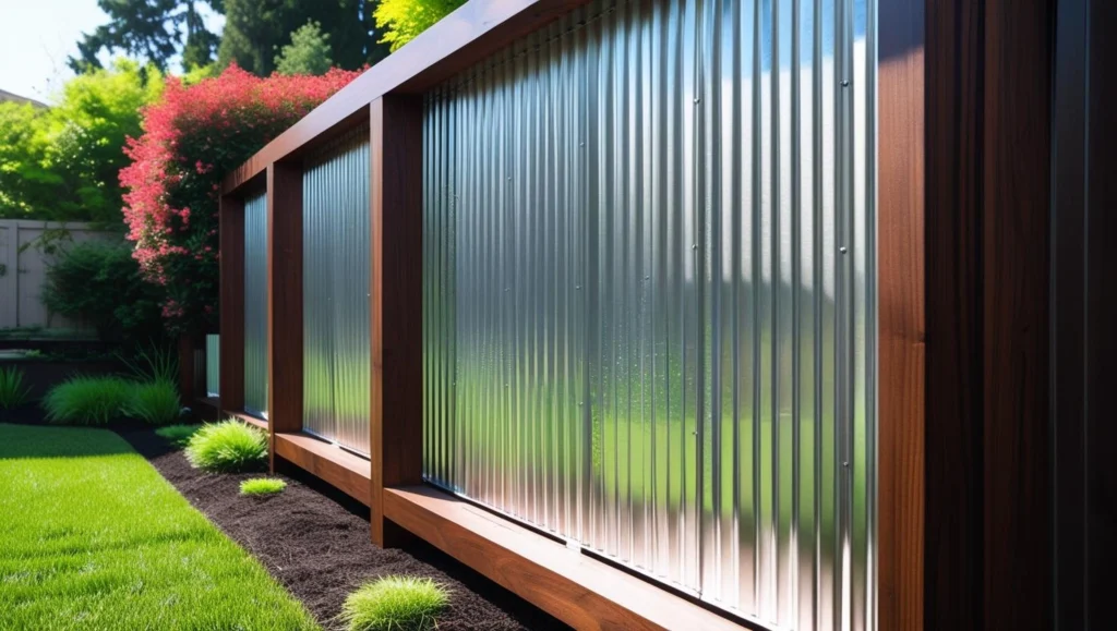 silver-frame-diy-privacy-fence